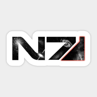 N7 Space 2 Sticker